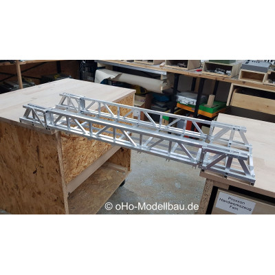 Kastenfachwerkklappbrücke, klappbare Länge: 600-1200mm