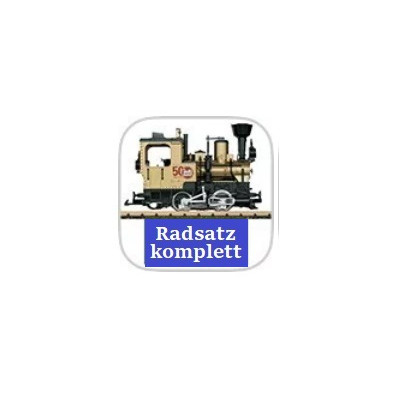 Radsatz Komplett Stainz Dampflok "Kunststoff Gestänge LGB...