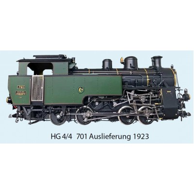 HG 4/4 701 Zahnrad-Dampflokomotive